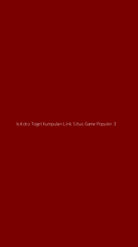 Tampilan Antarmuka Aplikasi Isitoto Togel Kumpulan Link Situs Game Populer - 3