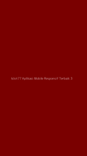 Tampilan Antarmuka Aplikasi Islot77 Aplikasi Mobile Responsif Terbaik - 3