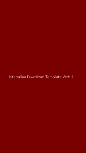 Tampilan Antarmuka Aplikasi Istanaliga Download Template Web - 1