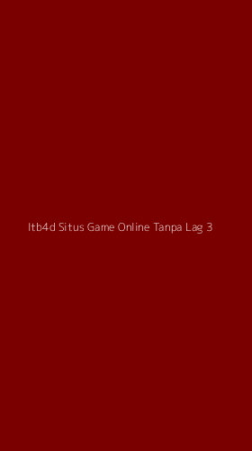 Tampilan Antarmuka Aplikasi Itb4d Situs Game Online Tanpa Lag - 3