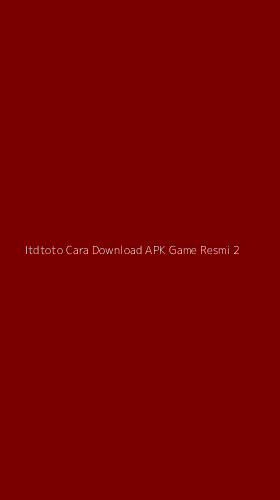 Tampilan Antarmuka Aplikasi Itdtoto Cara Download Apk Game Resmi - 2