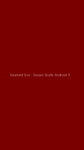 Tampilan Antarmuka Aplikasi Iteam4d Slot - Desain Grafis Android - 3