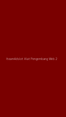 Tampilan Antarmuka Aplikasi Iteam4dslot Alat Pengembang Web - 2