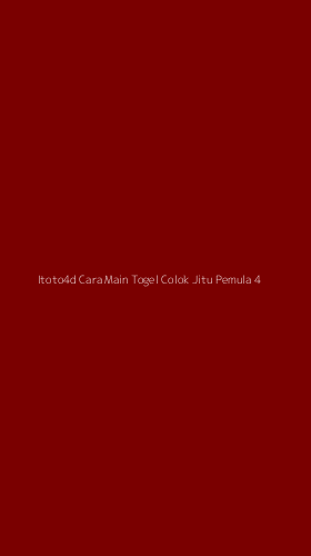 Tampilan Antarmuka Aplikasi Itoto4d Cara Main Togel Colok Jitu Pemula - 4