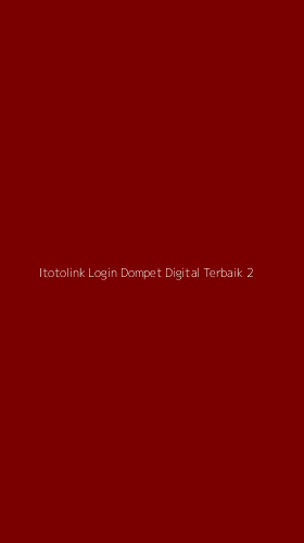 Tampilan Antarmuka Aplikasi Itotolink Login Dompet Digital Terbaik - 2