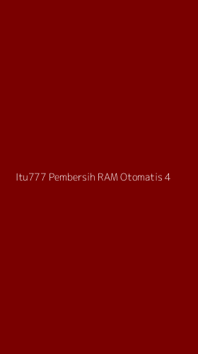 Tampilan Antarmuka Aplikasi Itu777 Pembersih Ram Otomatis - 4