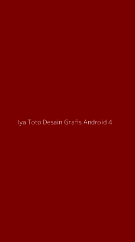 Tampilan Antarmuka Aplikasi Iya Toto Desain Grafis Android - 4