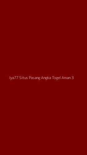 Tampilan Antarmuka Aplikasi Iya77 Situs Pasang Angka Togel Aman - 3