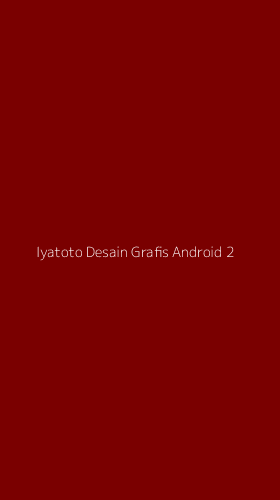 Tampilan Antarmuka Aplikasi Iyatoto Desain Grafis Android - 2