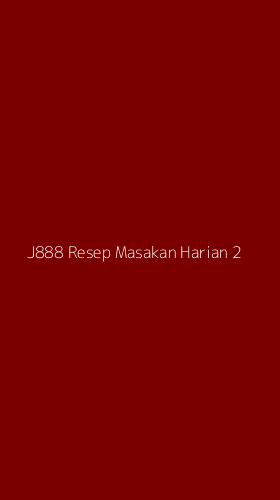 Tampilan Antarmuka Aplikasi J888 Resep Masakan Harian - 2