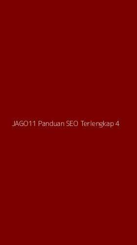 Tampilan Antarmuka Aplikasi Jago11 Panduan Seo Terlengkap - 4