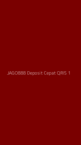 Tampilan Antarmuka Aplikasi Jago888 Deposit Cepat Qris - 1