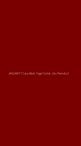 Tampilan Antarmuka Aplikasi Jaguar77 Cara Main Togel Colok Jitu Pemula - 2