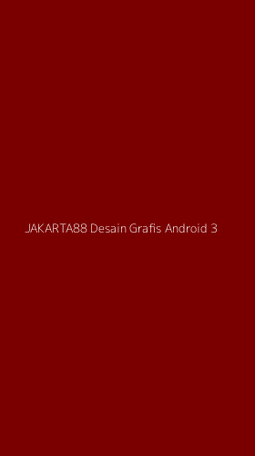 Tampilan Antarmuka Aplikasi Jakarta88 Desain Grafis Android - 3