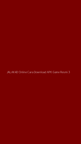 Tampilan Antarmuka Aplikasi Jalak4d Online Cara Download Apk Game Resmi - 3