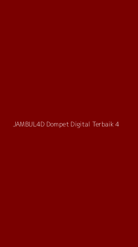 Tampilan Antarmuka Aplikasi Jambul4d Dompet Digital Terbaik - 4