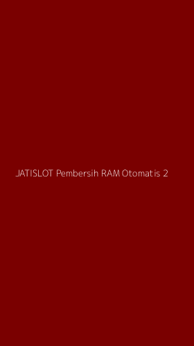 Tampilan Antarmuka Aplikasi Jatislot Pembersih Ram Otomatis - 2
