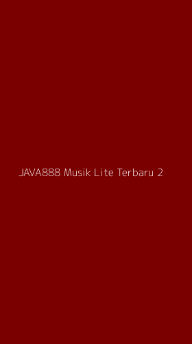 Tampilan Antarmuka Aplikasi Java888 Musik Lite Terbaru - 2