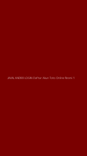 Tampilan Antarmuka Aplikasi Javaland88 Login Daftar Akun Toto Online Resmi - 1
