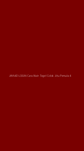 Tampilan Antarmuka Aplikasi Jaya4d Login Cara Main Togel Colok Jitu Pemula - 4