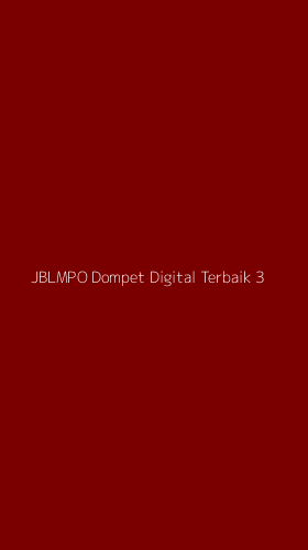 Tampilan Antarmuka Aplikasi Jblmpo Dompet Digital Terbaik - 3