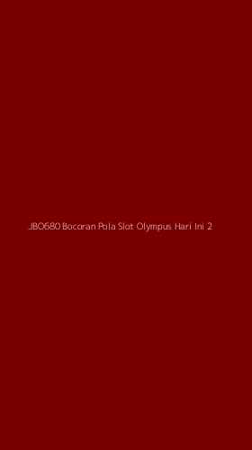 Tampilan Antarmuka Aplikasi Jbo680 Bocoran Pola Slot Olympus Hari Ini - 2