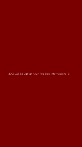 Tampilan Antarmuka Aplikasi Jcoslot88 Daftar Akun Pro Slot Internasional - 3