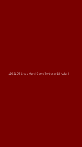 Tampilan Antarmuka Aplikasi Jdbslot Situs Multi Game Terbesar Di Asia - 1
