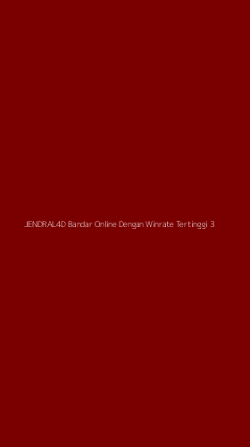 Tampilan Antarmuka Aplikasi Jendral4d Bandar Online Dengan Winrate Tertinggi - 3