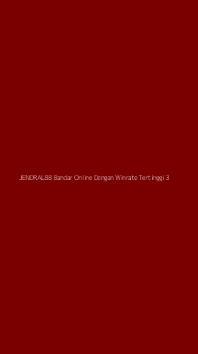 Tampilan Antarmuka Aplikasi Jendral88 Bandar Online Dengan Winrate Tertinggi - 3