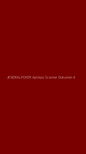 Tampilan Antarmuka Aplikasi Jendralpoker Aplikasi Scanner Dokumen - 4