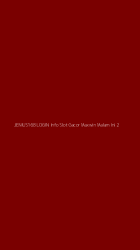 Tampilan Antarmuka Aplikasi Jenius168 Login Info Slot Gacor Maxwin Malam Ini - 2