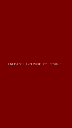 Tampilan Antarmuka Aplikasi Jenius168 Login Musik Lite Terbaru - 1
