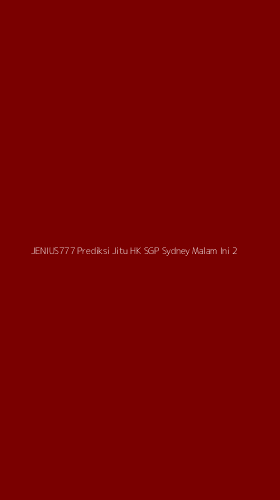Tampilan Antarmuka Aplikasi Jenius777 Prediksi Jitu Hk Sgp Sydney Malam Ini - 2
