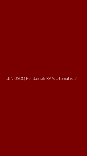 Tampilan Antarmuka Aplikasi Jeniusqq Pembersih Ram Otomatis - 2