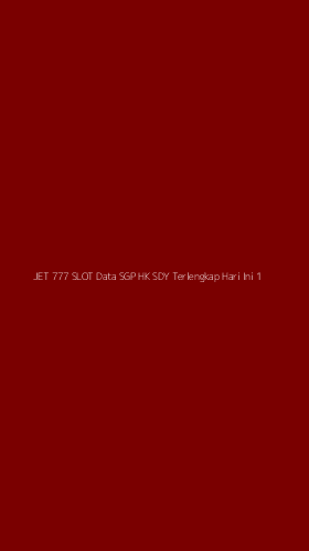 Tampilan Antarmuka Aplikasi Jet 777 Slot Data Sgp Hk Sdy Terlengkap Hari Ini - 1
