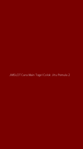 Tampilan Antarmuka Aplikasi Jimslot Cara Main Togel Colok Jitu Pemula - 2