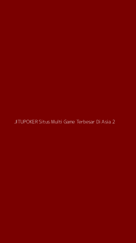 Tampilan Antarmuka Aplikasi Jitupoker Situs Multi Game Terbesar Di Asia - 2