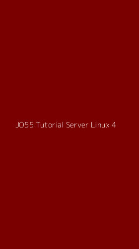 Tampilan Antarmuka Aplikasi Jo55 Tutorial Server Linux - 4