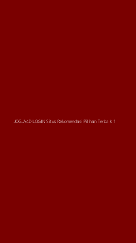 Tampilan Antarmuka Aplikasi Jogja4d Login Situs Rekomendasi Pilihan Terbaik - 1