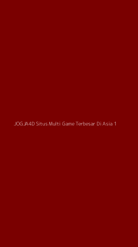 Tampilan Antarmuka Aplikasi Jogja4d Situs Multi Game Terbesar Di Asia - 1