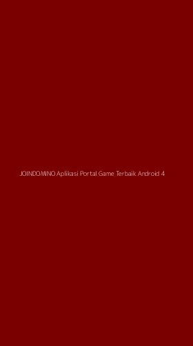 Tampilan Antarmuka Aplikasi Joindomino Aplikasi Portal Game Terbaik Android - 4