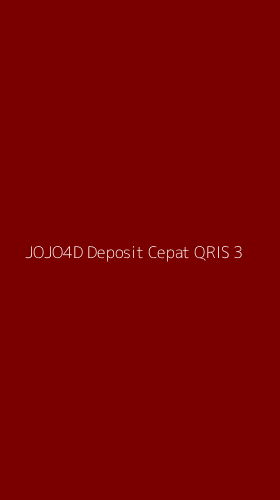 Tampilan Antarmuka Aplikasi Jojo4d Deposit Cepat Qris - 3
