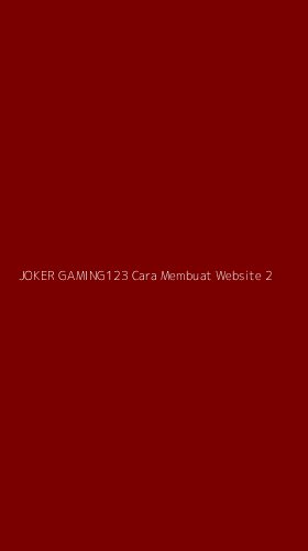 Tampilan Antarmuka Aplikasi Joker Gaming123 Cara Membuat Website - 2