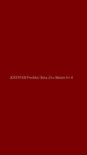 Tampilan Antarmuka Aplikasi Joker168 Prediksi Bola Jitu Malam Ini - 4