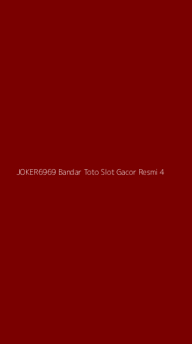 Tampilan Antarmuka Aplikasi Joker6969 Bandar Toto Slot Gacor Resmi - 4