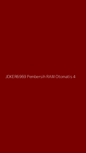 Tampilan Antarmuka Aplikasi Joker6969 Pembersih Ram Otomatis - 4