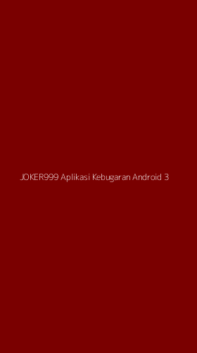 Tampilan Antarmuka Aplikasi Joker999 Aplikasi Kebugaran Android - 3