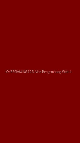 Tampilan Antarmuka Aplikasi Jokergaming123 Alat Pengembang Web - 4