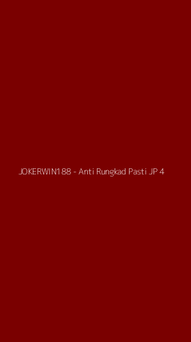 Tampilan Antarmuka Aplikasi JOKERWIN188 - Anti Rungkad Pasti JP - 4